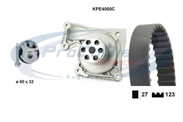  KPE4050C Ремінь ГРМ, комплект з водяним насосом KPE4050C: Купити в Україні - Добра ціна на EXIST.UA!