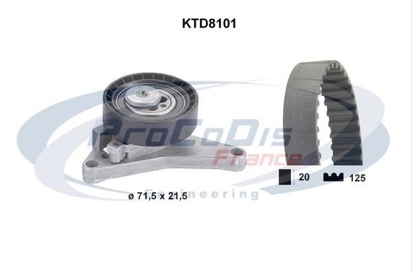  KTD8101 Комплект зубчастих ременів KTD8101: Купити в Україні - Добра ціна на EXIST.UA!