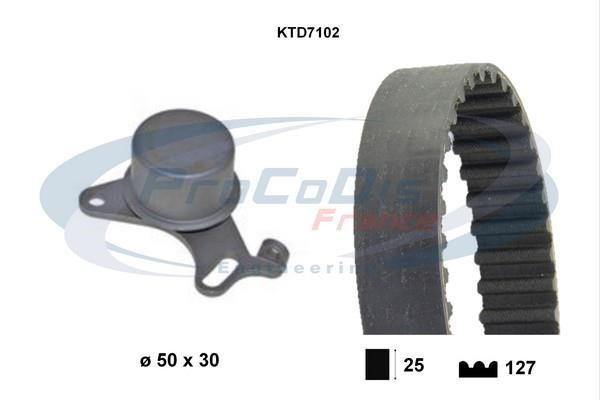  KTD7102 Комплект зубчастих ременів KTD7102: Купити в Україні - Добра ціна на EXIST.UA!