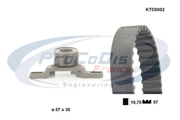Procodis France KTD5002 Комплект зубчастих ременів KTD5002: Купити в Україні - Добра ціна на EXIST.UA!