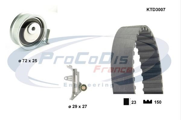 Procodis France KTD3007 Комплект зубчастих ременів KTD3007: Купити в Україні - Добра ціна на EXIST.UA!