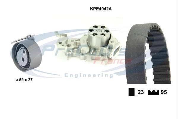  KPE4042A Ремінь ГРМ, комплект з водяним насосом KPE4042A: Купити в Україні - Добра ціна на EXIST.UA!