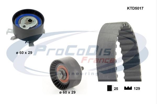 Procodis France KTD5017 Комплект зубчастих ременів KTD5017: Купити в Україні - Добра ціна на EXIST.UA!