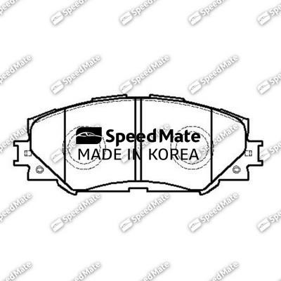 Speedmate SM-BPJ025 Гальмівні колодки, комплект SMBPJ025: Купити в Україні - Добра ціна на EXIST.UA!