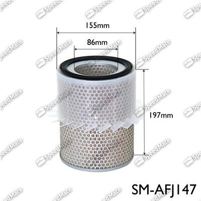 Speedmate SM-AFJ147 Повітряний фільтр SMAFJ147: Купити в Україні - Добра ціна на EXIST.UA!