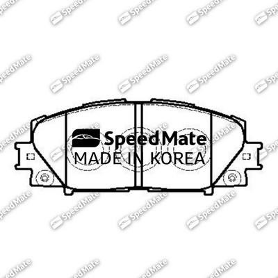 Speedmate SM-BPJ234 Гальмівні колодки передні, комплект SMBPJ234: Купити в Україні - Добра ціна на EXIST.UA!