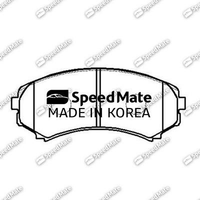 Speedmate SM-BPJ186 Гальмівні колодки передні, комплект SMBPJ186: Купити в Україні - Добра ціна на EXIST.UA!