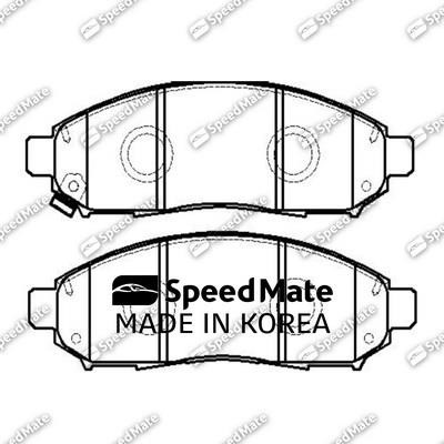 Speedmate SM-BPJ203 Гальмівні колодки, комплект SMBPJ203: Купити в Україні - Добра ціна на EXIST.UA!