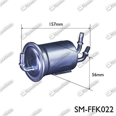 Speedmate SM-FFK022 Фільтр палива SMFFK022: Купити в Україні - Добра ціна на EXIST.UA!