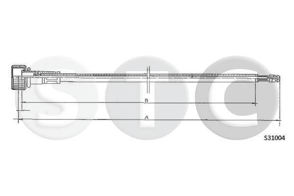 STC T483645 Трос спідометра T483645: Купити в Україні - Добра ціна на EXIST.UA!