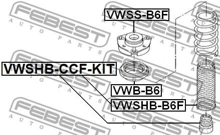 Купить Febest VWSHB-CCF-KIT по низкой цене в Украине!