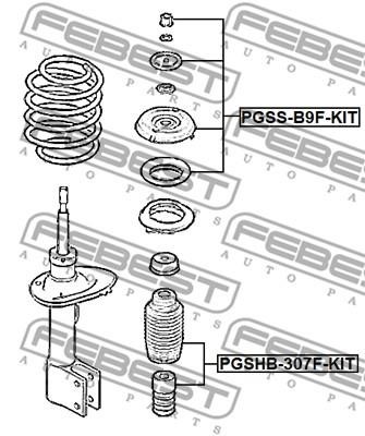 Купить Febest PGSS-B9F-KIT по низкой цене в Украине!