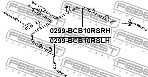 Купити Febest 0299-BCB10RSRH за низькою ціною в Україні!
