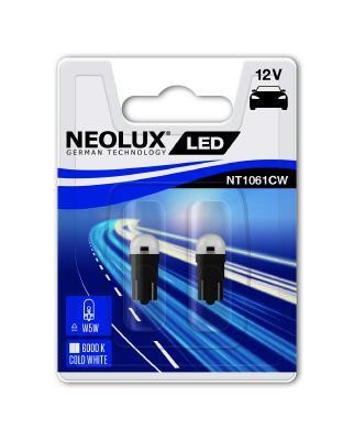 Neolux NT1061CW-02B Лампа світлодіодна T10 (W5W) 12В NT1061CW02B: Приваблива ціна - Купити в Україні на EXIST.UA!