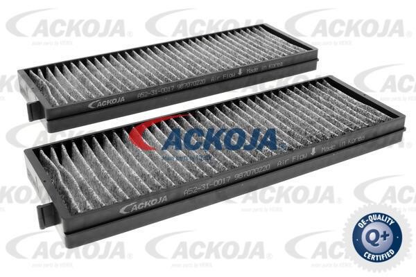 Ackoja A52-31-0017 Фільтр салону A52310017: Купити в Україні - Добра ціна на EXIST.UA!