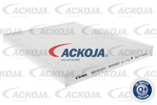 Ackoja A52-30-0014 Фільтр салону A52300014: Купити в Україні - Добра ціна на EXIST.UA!