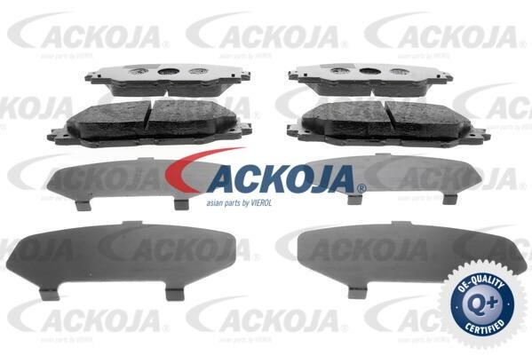 Ackoja A70-0029 Гальмівні колодки передні, комплект A700029: Купити в Україні - Добра ціна на EXIST.UA!