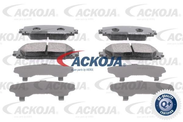 Ackoja A70-0084 Гальмівні колодки передні, комплект A700084: Купити в Україні - Добра ціна на EXIST.UA!