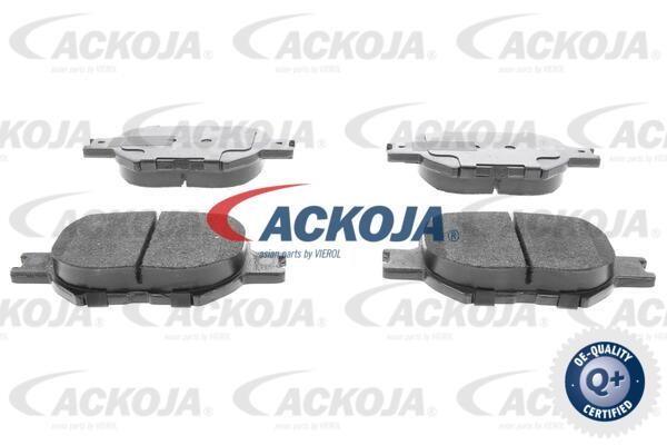 Ackoja A70-0053 Гальмівні колодки передні, комплект A700053: Купити в Україні - Добра ціна на EXIST.UA!