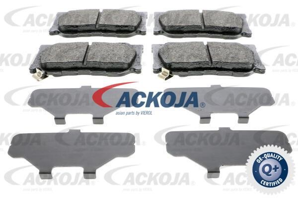 Ackoja A38-0321 Гальмівні колодки передні, комплект A380321: Купити в Україні - Добра ціна на EXIST.UA!