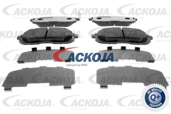 Ackoja A64-0013 Гальмівні колодки передні, комплект A640013: Купити в Україні - Добра ціна на EXIST.UA!