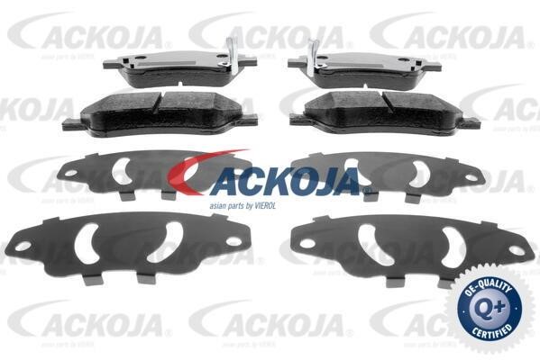 Ackoja A70-0055 Гальмівні колодки передні, комплект A700055: Купити в Україні - Добра ціна на EXIST.UA!