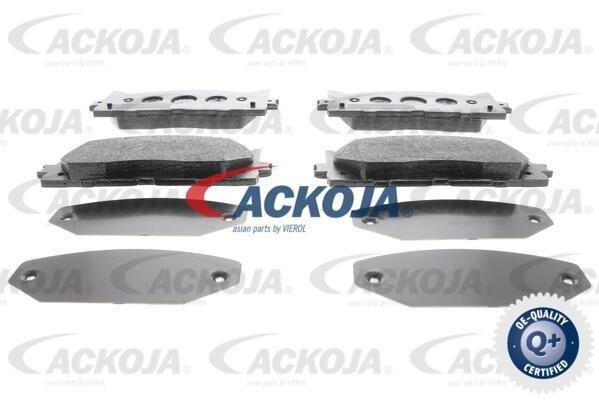 Ackoja A70-0091 Гальмівні колодки передні, комплект A700091: Купити в Україні - Добра ціна на EXIST.UA!