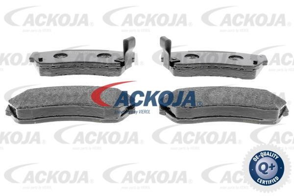 Ackoja A64-0017 Гальмівні колодки передні, комплект A640017: Купити в Україні - Добра ціна на EXIST.UA!