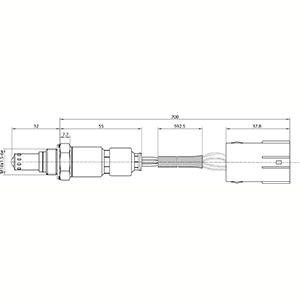 Датчик кисневий &#x2F; Лямбда-зонд Cargo 181843