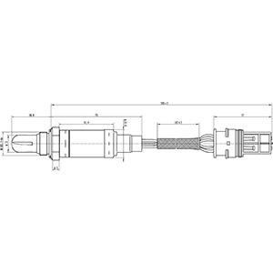 Датчик кисневий &#x2F; Лямбда-зонд Cargo 181753