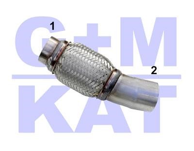 G+M Kat R0200001 Труба вихлопна, ремонтна R0200001: Купити в Україні - Добра ціна на EXIST.UA!