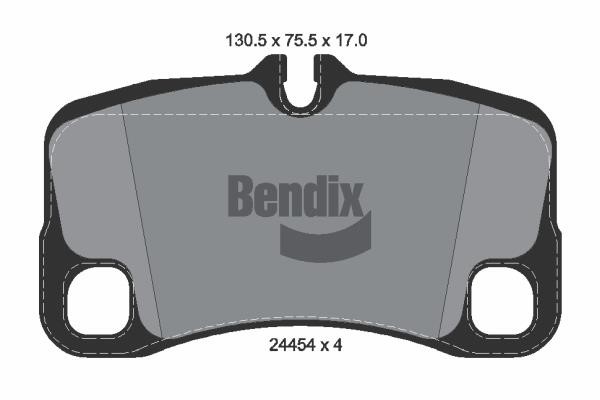 Bendix USA BPD2153 Гальмівні колодки, комплект BPD2153: Купити в Україні - Добра ціна на EXIST.UA!