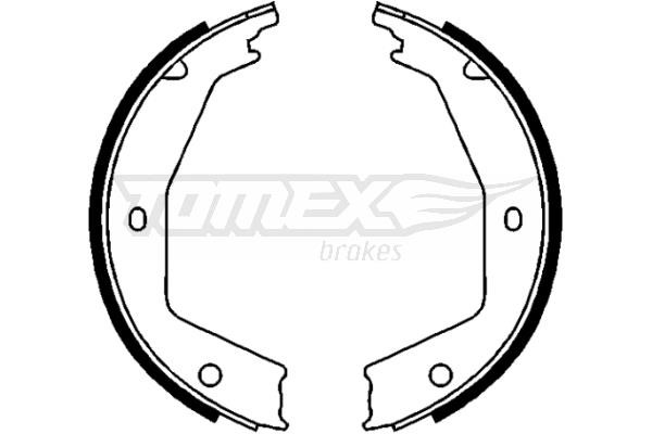 Tomex TX 21-97 Колодки гальмівні барабанні, комплект TX2197: Купити в Україні - Добра ціна на EXIST.UA!