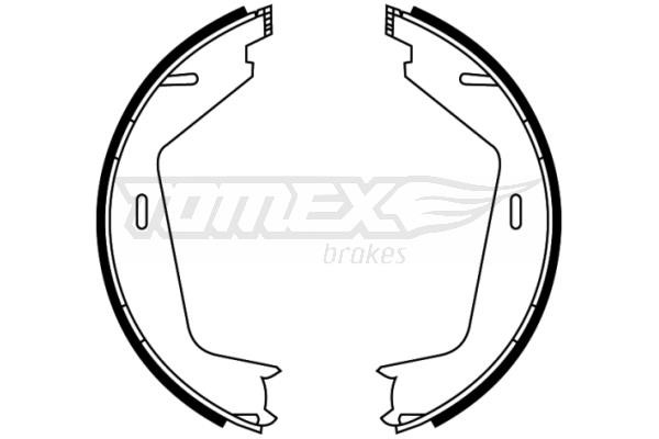 Tomex TX 22-11 Колодки гальмівні барабанні, комплект TX2211: Купити в Україні - Добра ціна на EXIST.UA!