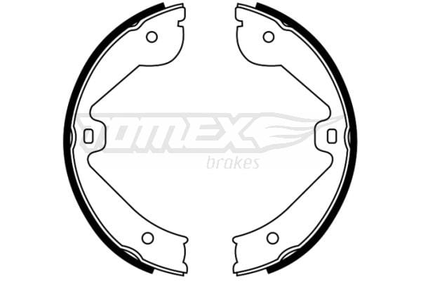 Tomex TX 22-67 Колодки гальмівні барабанні, комплект TX2267: Купити в Україні - Добра ціна на EXIST.UA!
