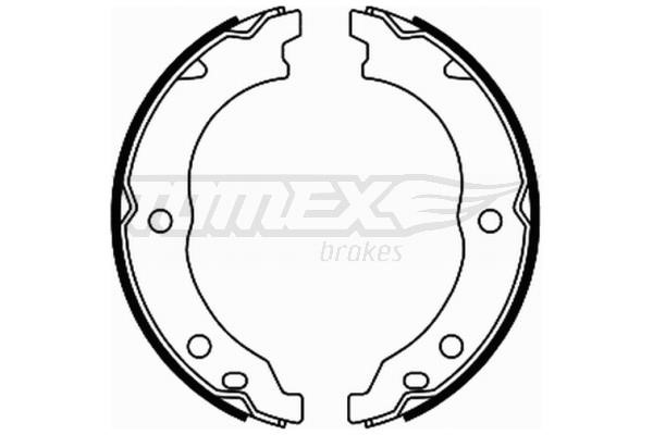 Tomex TX 21-68 Колодки гальмівні барабанні, комплект TX2168: Купити в Україні - Добра ціна на EXIST.UA!