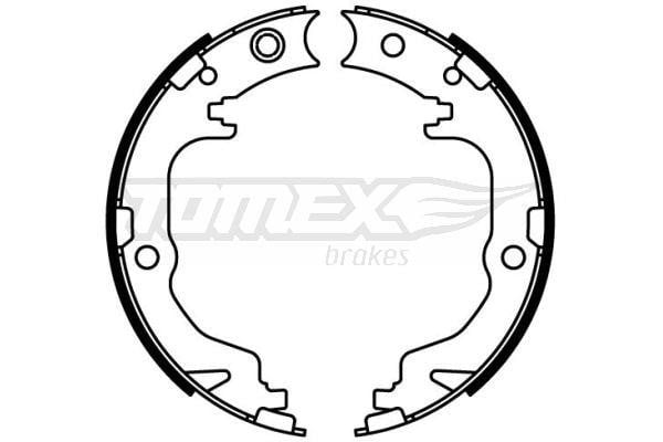 Tomex TX 22-60 Колодки гальмівні барабанні, комплект TX2260: Купити в Україні - Добра ціна на EXIST.UA!