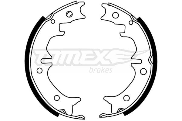 Tomex TX 22-29 Колодки гальмівні барабанні, комплект TX2229: Купити в Україні - Добра ціна на EXIST.UA!