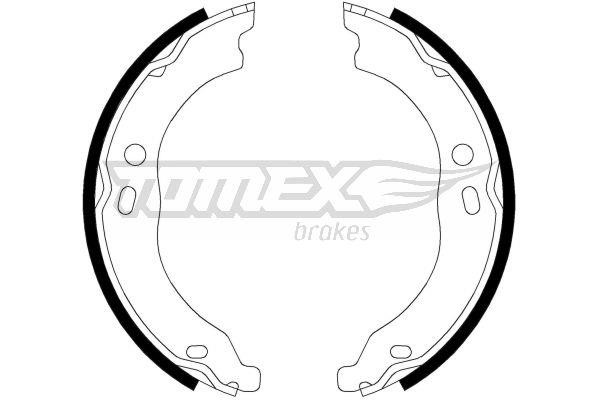 Tomex TX 21-99 Колодки гальмівні барабанні, комплект TX2199: Купити в Україні - Добра ціна на EXIST.UA!