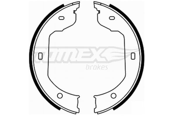 Tomex TX 21-90 Колодки гальмівні барабанні, комплект TX2190: Купити в Україні - Добра ціна на EXIST.UA!
