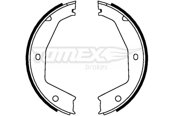 Tomex TX 22-44 Колодки гальмівні барабанні, комплект TX2244: Купити в Україні - Добра ціна на EXIST.UA!