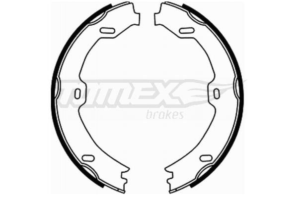 Tomex TX 21-72 Колодки гальмівні барабанні, комплект TX2172: Купити в Україні - Добра ціна на EXIST.UA!
