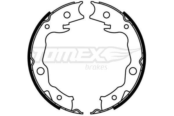 Tomex TX 22-24 Колодки гальмівні барабанні, комплект TX2224: Купити в Україні - Добра ціна на EXIST.UA!