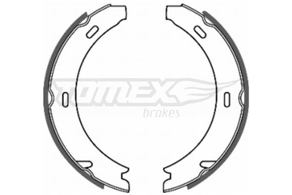 Tomex TX 20-37 Колодки гальмівні барабанні, комплект TX2037: Купити в Україні - Добра ціна на EXIST.UA!
