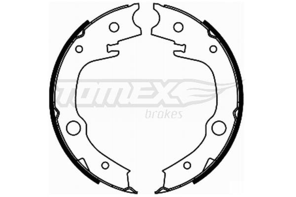 Tomex TX 21-86 Колодки гальмівні барабанні, комплект TX2186: Купити в Україні - Добра ціна на EXIST.UA!