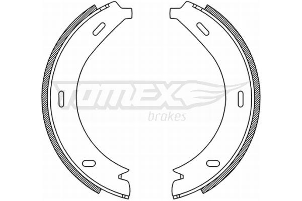Tomex TX 21-19 Колодки гальмівні барабанні, комплект TX2119: Купити в Україні - Добра ціна на EXIST.UA!