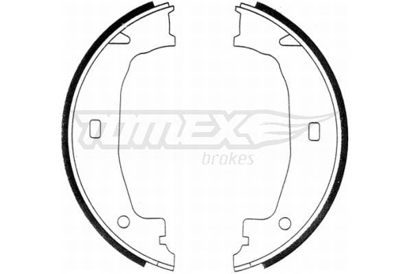 Tomex TX 21-24 Колодки гальмівні барабанні, комплект TX2124: Купити в Україні - Добра ціна на EXIST.UA!
