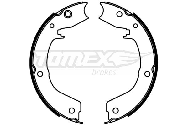 Tomex TX 22-19 Колодки гальмівні барабанні, комплект TX2219: Купити в Україні - Добра ціна на EXIST.UA!