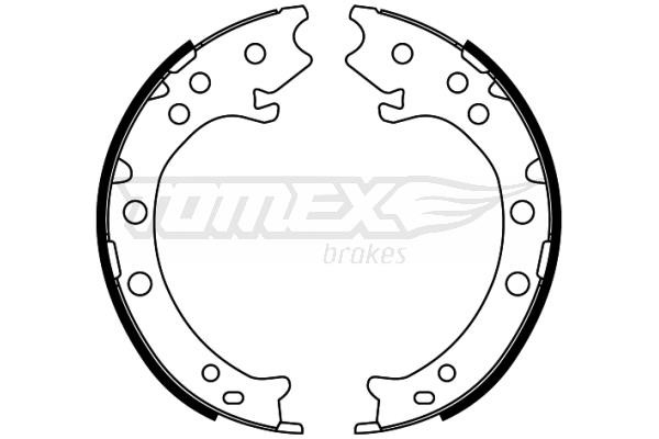 Tomex TX 22-52 Колодки гальмівні барабанні, комплект TX2252: Купити в Україні - Добра ціна на EXIST.UA!