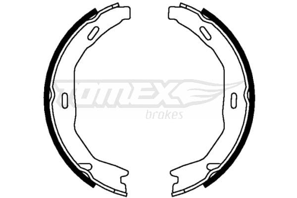 Tomex TX 22-15 Колодки гальмівні барабанні, комплект TX2215: Купити в Україні - Добра ціна на EXIST.UA!